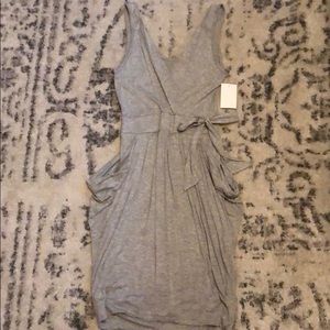 Gray jersey dress size medium
